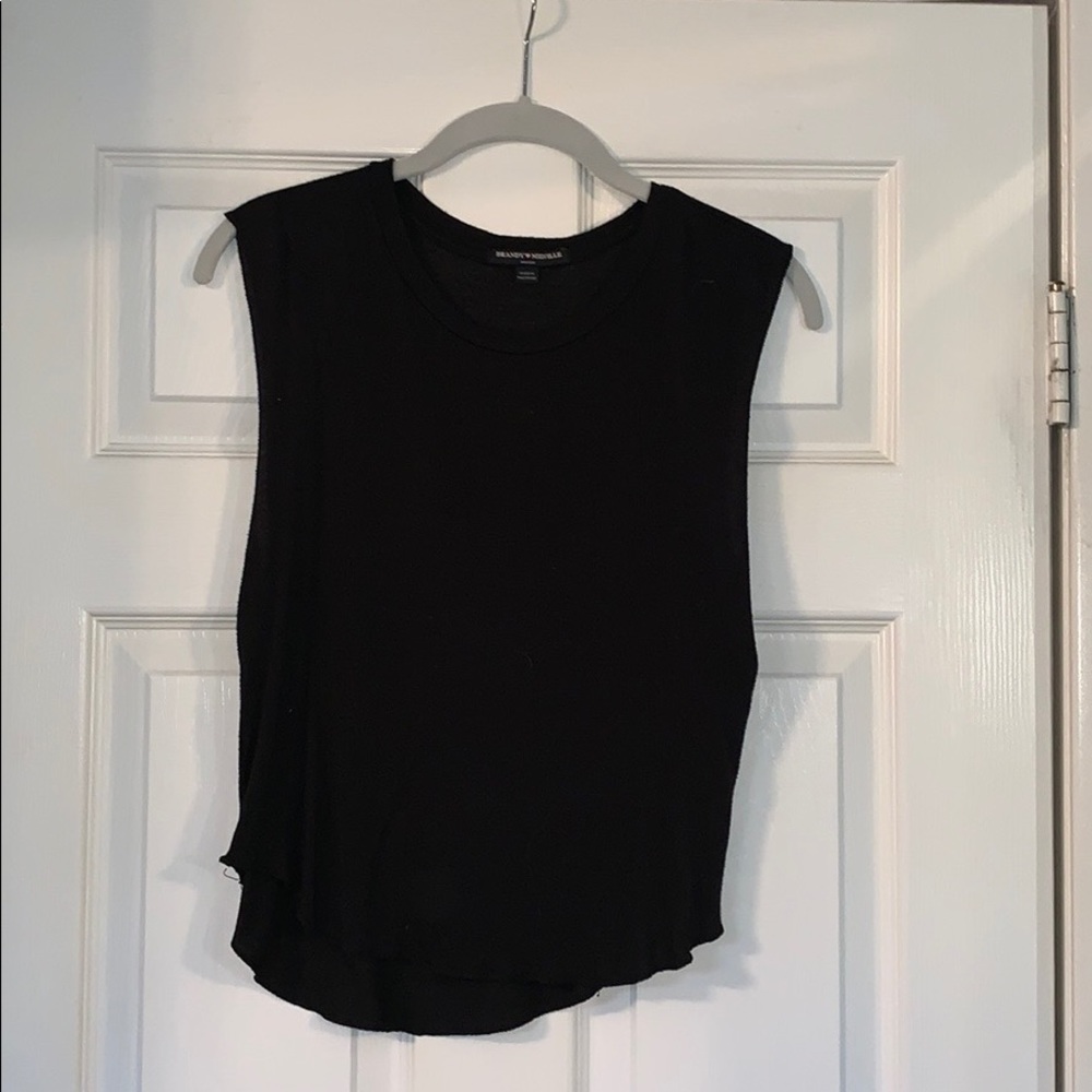 Black tang top